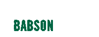Bound Sticker by Babson College