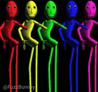Rainbow Dancing GIF