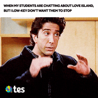 talking love island GIF by Tes World : Teachers