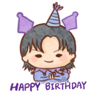 Happy Birthday Sticker
