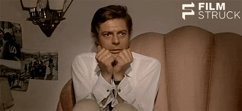 marcello mastroianni vittorio di sica GIF by FilmStruck