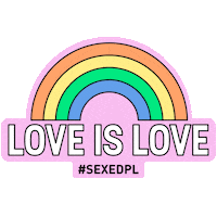 Rainbow Love Sticker by SEXED.PL
