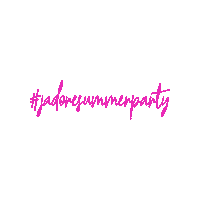 Party Summer Sticker by J'ADORE MODELS