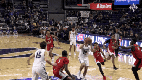 Spencer Floater GIF by Northwestern Athletics