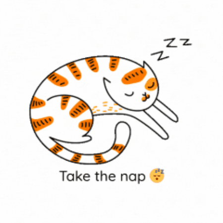 heartitout giphygifmaker love cat nap GIF