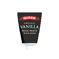 queen vanilla Sticker by queenfinefoods