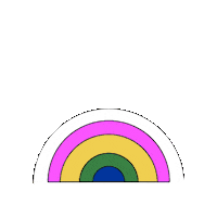 Love Is Love Rainbow Sticker by designstripe