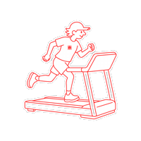 Run Running Sticker by Commando