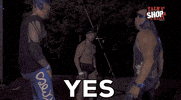 TalkNShop yes wwe wrestling aew GIF