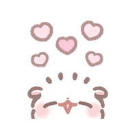 Heart Love Sticker by PomeranianMochi