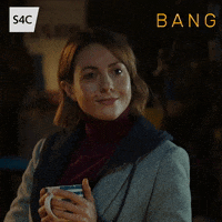 Happy Coffee GIF by S4C