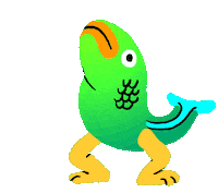 Happy Shake It Sticker by Neil Sanders