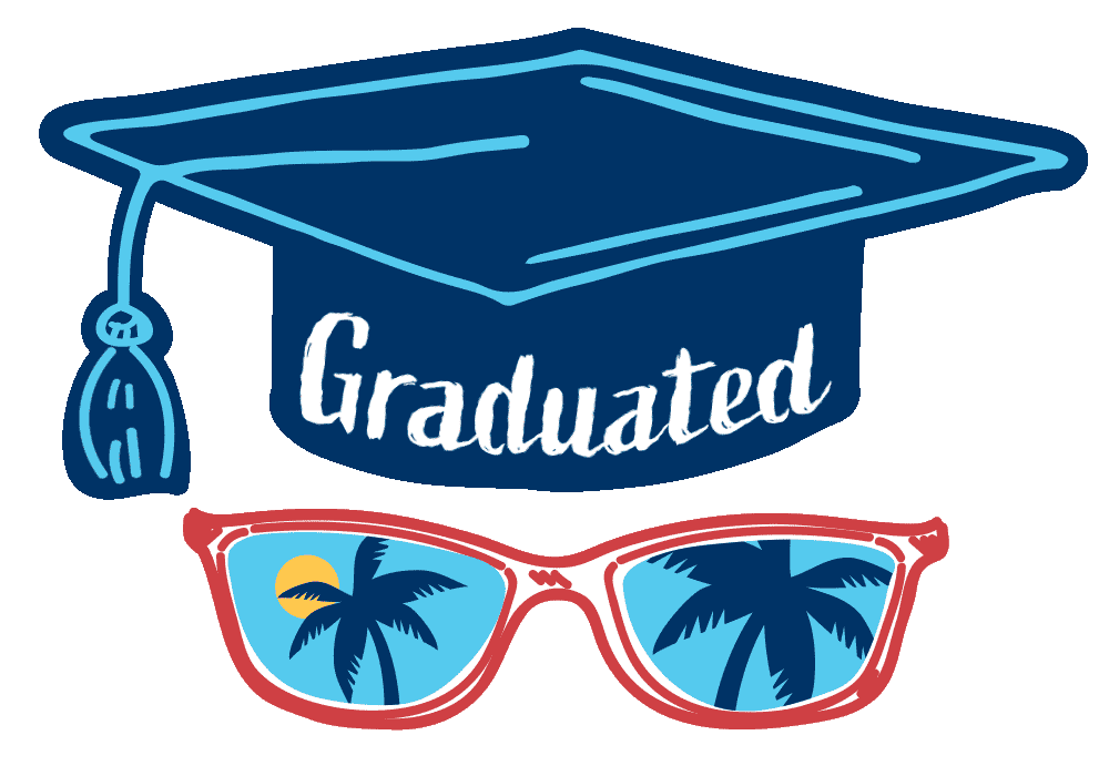 Faugrad Sticker by Florida Atlantic University