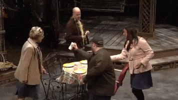 Southern Comfort Table Setting GIF by The Public Theater