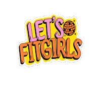 fitgirls 운동 fitgirls 바디프로필 핏걸즈 Sticker