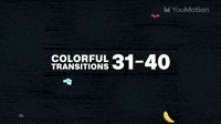 Animated Colorful Cartoon Transitions 31 40