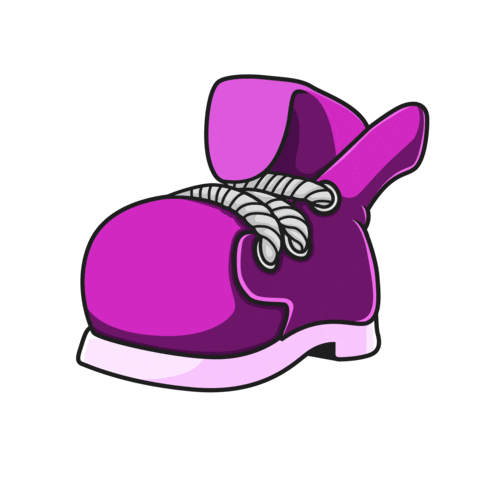 Pink Crypto Sticker