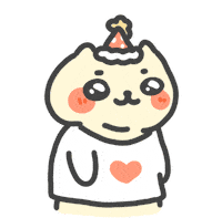 Excited Party Sticker