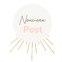 Nouveau Post Sticker by Delphine Barré