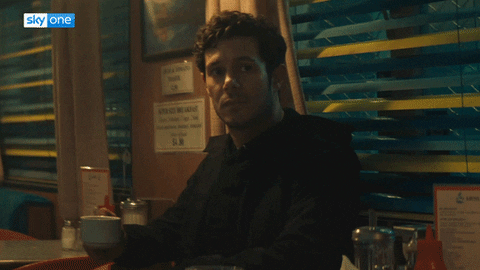 CurfewSeries giphyupload party time hello there adam brody GIF