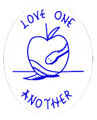Apple Love Sticker