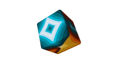 Digital Art Wow Sticker