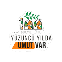 Yüzüncüyılköyü Sticker by 100yılköyü
