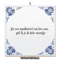 Wijsheid Spreuk Sticker by Tegelspreuken.nl