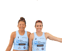 die_techniker beach volleyball tk beachvolleyball Sticker