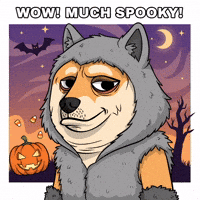 Shiba Inu Halloween GIF by Doge Pound