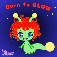 Glow Main Character GIF by ShimmertheGlowworm
