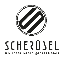scheruebel_installationen installation bau wasser zange Sticker