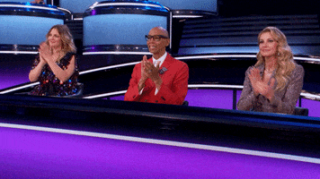 drew barrymore clapping GIF by CBS
