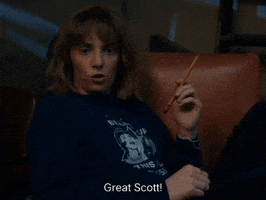 Stranger Things Great Scott GIF