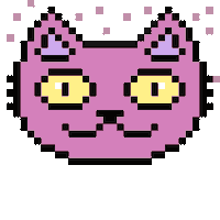 Cat Hello Sticker