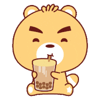 Bubble Tea Sticker by bluesbear