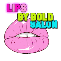 boldwaxing makeup lips nails lashes Sticker