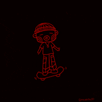 maianhthu510 hiphop skateboard my friend maianhthu510 GIF