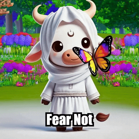 Courage Fear Not GIF by Sagemoohammad