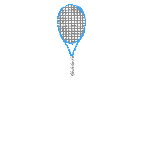 Tennis Swing Sticker by North Coast Authentic