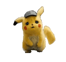 detective pikachu pokemon Sticker by Leroy Patterson
