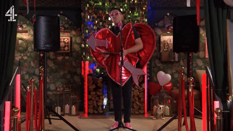 Heart Valentine GIF by Hollyoaks