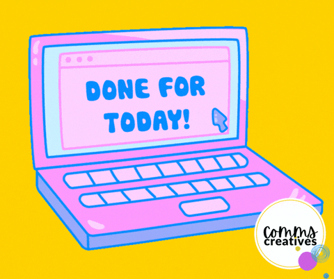 Its Over Laptop GIF by Comms Creatives