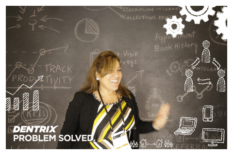 GIF by Dentrix Problem Solved Experience
