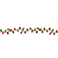 Blinking Merry Christmas Sticker