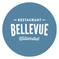 restaurantbellevue bellevue willemstad 4797at bellevue willemstad Sticker