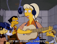Season 3 Singing GIF by The Simpsons