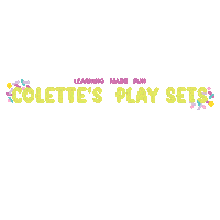 colettesplaysets sensory sensory play colettes play sets colettes Sticker