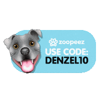 Denzel The Blue Staffy Sticker by zoopeez