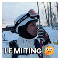 Let Me Think Snow GIF